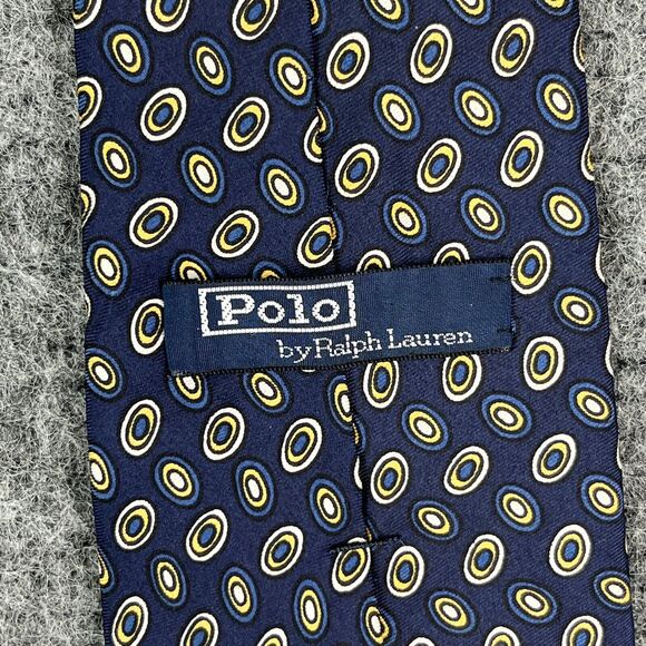 Polo Ralph Lauren‎ Tie Mens Silk USA made 56" Long 3.75" Wide Vintage Y2K - Picture 4 of 9